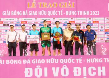 Chùm ảnh trận “Túc cầu” giữa tuyển Việt Nam và Ấn Độ – Việt Nam giành ngôi vô địch Giải giao hữu quốc tế Hưng Thịnh 2022