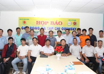 TP.HCM: Họp báo Công bố Giải bóng đá Tạp chí OPENSKY Mở Rộng – Lần I