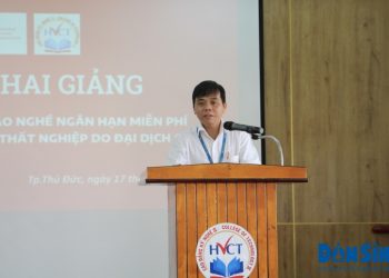 Khai giảng các lớp học nghề cho lao động bị thất nghiệp do dịch Covid-19