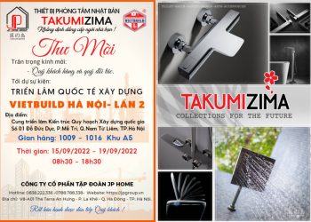 Takumizima (Đơn vị đồng hành Viện IRLPIE) tiếp tục tham gia triển lãm Vietbuild tại Hà Nội