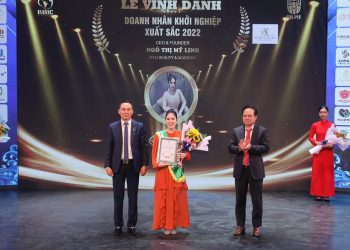 Doanh nhân Ngô Thị Mỹ Linh: Vinh dự được Viện IMRIC, Viện IRLPIE vinh danh Doanh nghiệp khởi nghiệp xuất sắc 2022