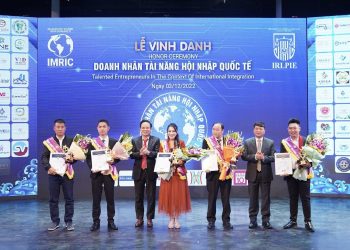 Viện IMRIC – Viện IRLPIE: Tổ chức Lễ vinh danh Doanh nhân tài năng hội nhập quốc tế năm 2022