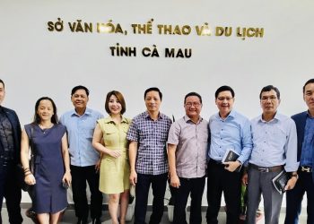 Viện IMRIC, Viện IRLPIE, Tạp chí Nhiếp ảnh và Đời sống phía Nam thăm và làm việc với Sở Văn hoá Thể thao&Du lịch (VHTT&DL) tỉnh Cà Mau.
