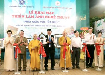 Hội Nhiếp ảnh TP.HCM – Viện NCPHVN tổ chức trọng thể khai mạc tuần lễ triển lãm ảnh “Phật giáo với hòa bình”