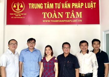 Trung tâm tư vấn pháp luật Toàn Tâm (TTLCC) tiếp, làm việc với công ty luật TNHH MTV Thuận Lý (Vũng Tàu)