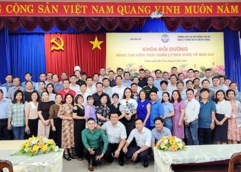 Viện IMRIC và Viện IRLIE tham gia khoá bồi dưỡng nâng cao kiến thức quản lý nhà nước về báo chí