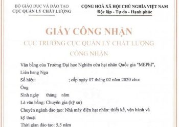 Không yêu cầu tất cả người có bằng nước ngoài đều phải làm thủ tục công nhận VB
