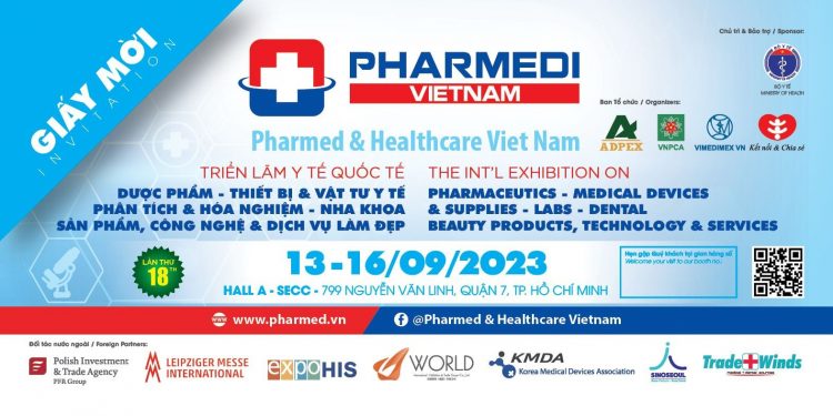 25 quốc gia và vùng lãnh thổ tham dự Triển lãm Y tế Quốc tế Việt Nam – Pharmedi Vietnam 2023