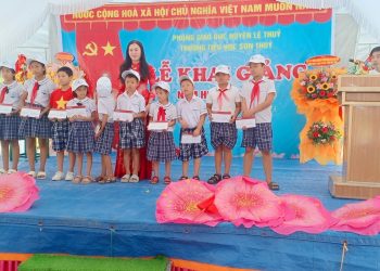 Trường Tiểu học Sơn Thủy hân hoan chào đón năm học mới 2023 – 2024