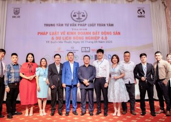 Ông Lâm Trần Khánh – CEO Cty TNHH KeyCite Việt Nam đồng hành toạ đàm khoa học “Pháp luật về kinh doanh bất động sản&Du lịch nông nghiệp 4.0”