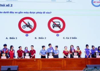 “Hội thi tìm hiểu Luật Giao thông đường bộ và kỹ năng lái xe mô tô an toàn” cho sinh viên khu vực phía Bắc năm 2023