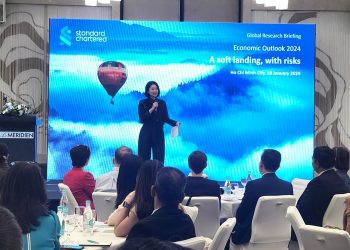 Ngân hàng Standard Chartered Bank dự báo tăng trưởng GDP của Việt Nam đạt mức 6,7% trong năm 2024