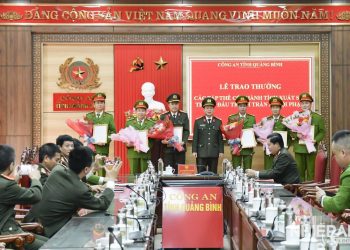 Công an Quảng Bình: Trao thưởng cho các đơn vị trong cuộc chiến chống tội phạm