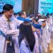 Đại học Nam Cần Thơ trao áo choàng trắng, truyền tải thông điệp về y đức cho tân sinh viên