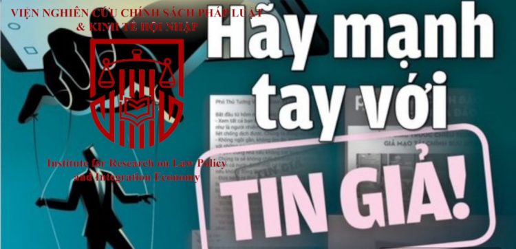 Bà Hồ Thị Thanh Tuyền – Viện trưởng Viện Nghiên cứu Chính sách pháp luật&Kinh tế hội nhập (IRLIE): Sự nguy hại của tin giả – Phương pháp ngăn chặn
