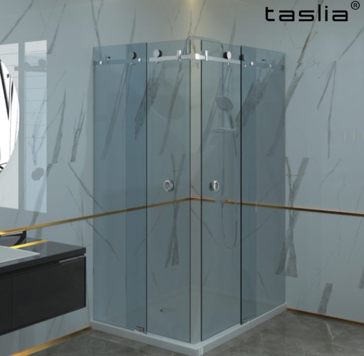 Ưu điểm vượt trội của cửa phòng tắm kính dạng trượt của thương hiệu Taslia (Thái Lan)