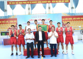 Viện IMRIC – Viện IRLIE, Tạp chí Doanh nghiệp và Trang trại Việt Nam phối hợp Sở VH,TT&DL Bình Dương: Tổ chức trao giải Giải bóng rổ các CLB Bình Dương mở rộng 2024