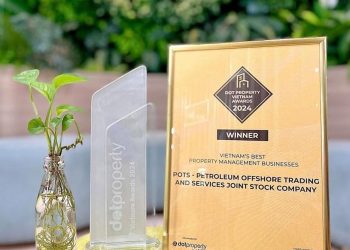 Công ty Cổ phần Thương mại và Dịch vụ Dầu khí Biển (POTS) vinh dự được vinh danh ‘Công ty Quản lý Vận hành Bất động sản Tốt nhất Việt Nam 2024’