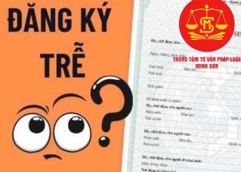 Trung tâm tư vấn pháp luật Minh Sơn: Đăng ký khai sinh quá hạn, có bị phạt không – Giấy tờ chứng minh chỗ ở hợp pháp để đăng ký tạm trú, thường trú?
