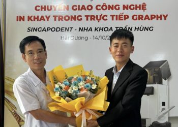 Singapodent ký kết chuyển giao công nghệ in 3D tại phòng khám Nha khoa Trần Hùng (Hải Dương)