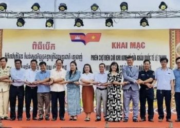 Kết nối giao thương phiên chợ hữu   nghị biên giới Việt Nam – Campuchia