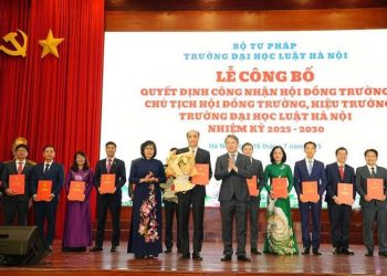 Trường Đại học Luật Hà Nội có Hiệu trưởng mới
