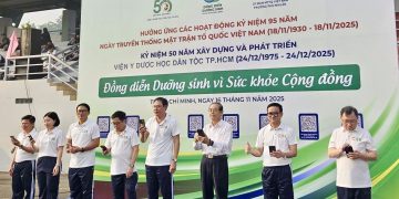 Lan tỏa lối sống lành mạnh từ đồng diễn dưỡng sinh ở TP.HCM