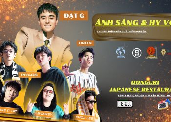 Nhà hàng Nhật Donguri chuẩn bị tổ chức đêm nhạc thiện nguyện “Ánh sáng và Hy vọng” – Bản giao hưởng rung động tình người   