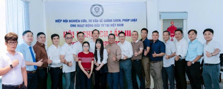 Hiệp hội Nghiên cứu, Tư vấn về Chính sách, pháp luật cho hoạt động đầu tư tại Việt Nam tổ chức Hội nghị BCH lần III, nhiệm kỳ 2025 – 2030