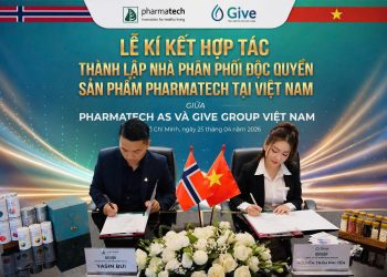 Give Group Việt Nam chính thức trở thành nhà phân phối độc quyền sản phẩm Pharmatech AS (Na Uy)