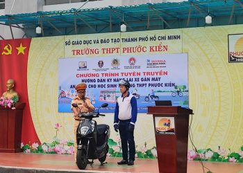 Tập huấn kỹ năng lái xe an toàn – Tuyên truyền Luật giao thông cho học sinh