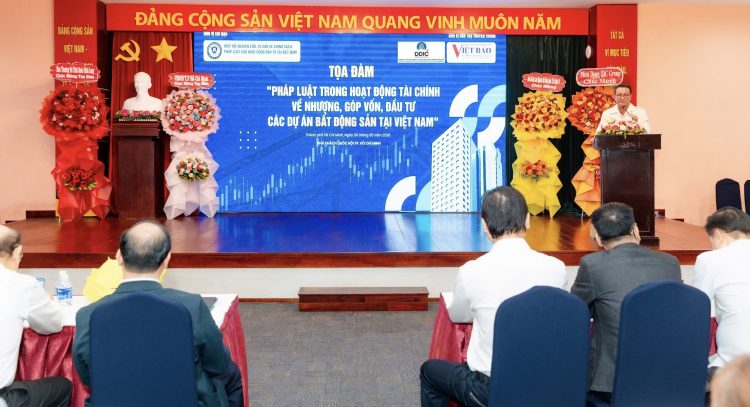 Công ty CP ĐTXD PT Đông Đô đồng hành, hỗ trợ toạ đàm “Pháp luật trong hoạt động tài chính về nhượng, góp vốn, đầu tư các dự án bất động sản tại Việt Nam”