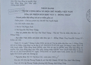 Bản án sơ thẩm bảo vệ quyền lợi chính đáng của người đã thực hiện nghĩa vụ trả nợ