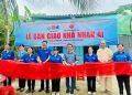 Hiệp hội Làng nghề Việt Nam phối hợp Tỉnh Đoàn Vĩnh Long bàn giao nhà “nhân ái” tại ấp Kim Hoà, xã Vinh Kim