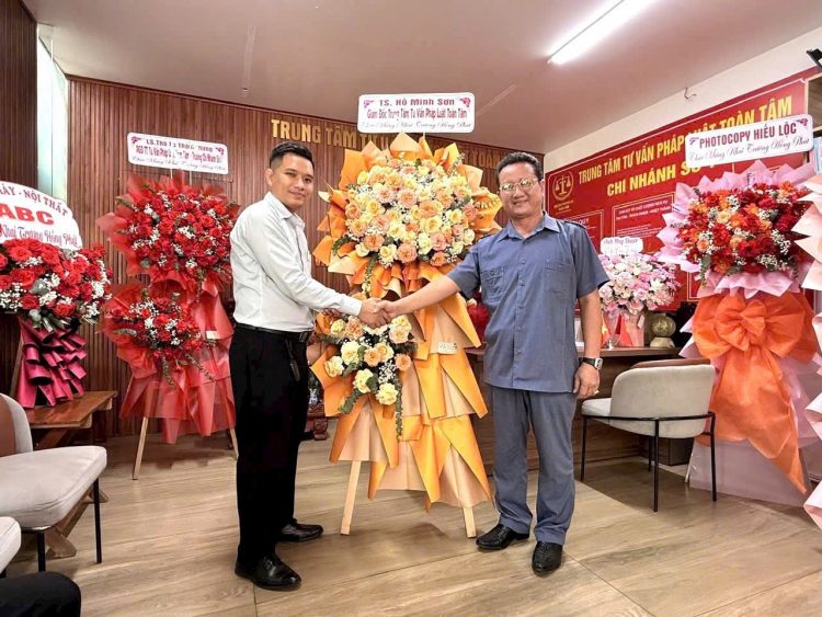 Chi nhánh số 1 tại TP. Đồng Nai (Trung tâm tư vấn pháp luật Toàn Tâm) khai trương văn phòng giao dịch pháp luật tại phường Xuân Lộc